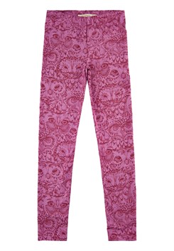 Soft Gallery Paula Leggings - AOP Mulberry Owl